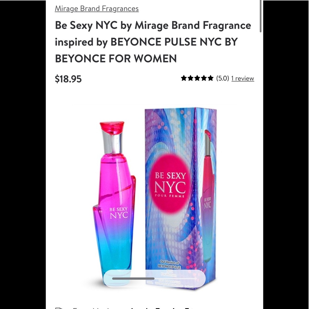 🎀 Be sexy NYC perfume